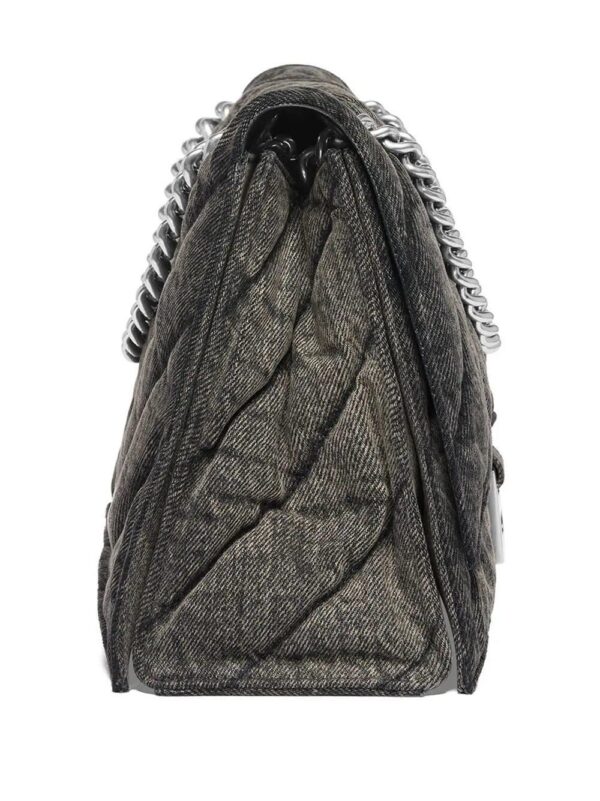Balenciaga  medium Crush denim shoulder bag