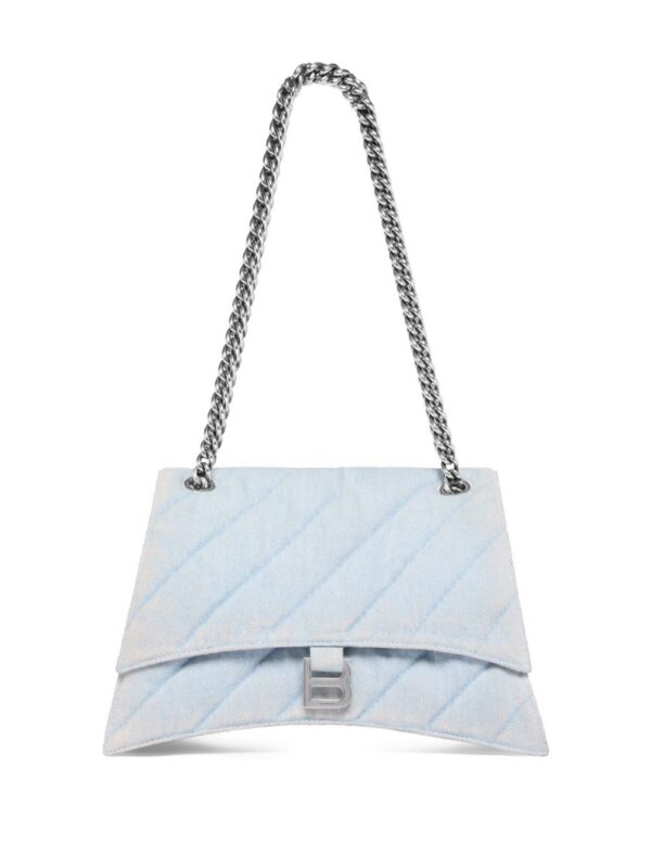 20132042_50264855_1000.jpg Balenciaga medium Crush quilted denim shoulder bag
