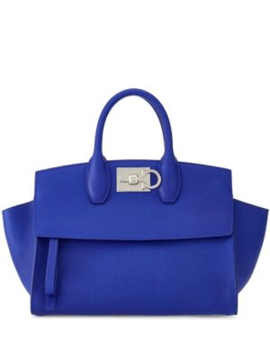 20148894_50535307_1000.jpg Ferragamo Studio Soft leather tote bag