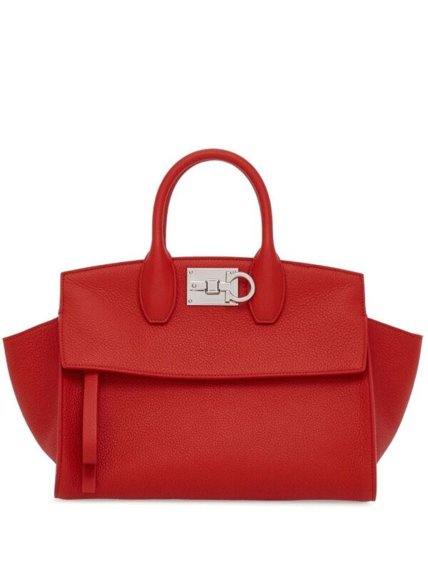 20148895_50355416_1000.jpg Ferragamo Studio Soft leather tote bag