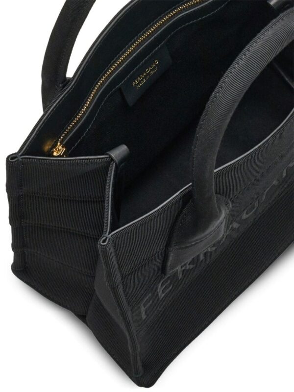 Ferragamo small logo-print tote bag