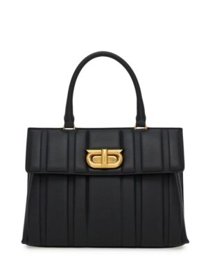 20148928_50433633_1000.jpg Ferragamo Gancini flip-lock leather tote bag