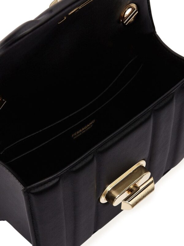 Ferragamo Gancini leather mini bag