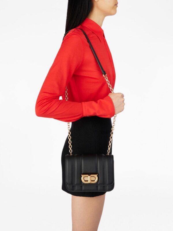 Ferragamo Gancini leather mini bag