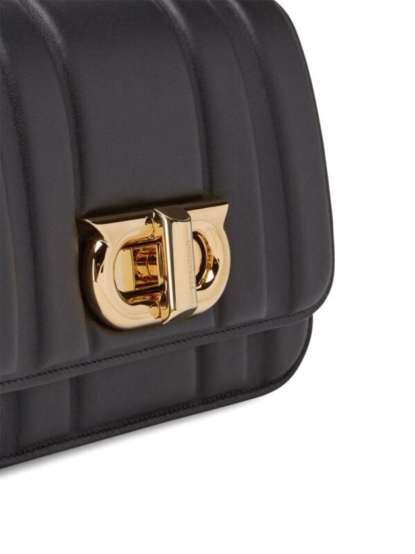 Ferragamo Gancini leather mini bag