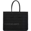 20149203_50146963_1000.jpg Ferragamo logo-print overlapped-panel tote bag