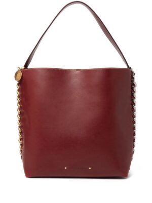 20149576_50359919_1000.jpg Stella McCartney Frayme logo-plaque tote bag