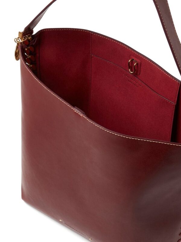 20149576_50359921_1000.jpg Stella McCartney Frayme logo-plaque tote bag