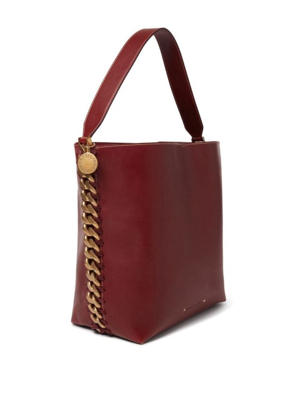 20149576_50359923_1000.jpg Stella McCartney Frayme logo-plaque tote bag