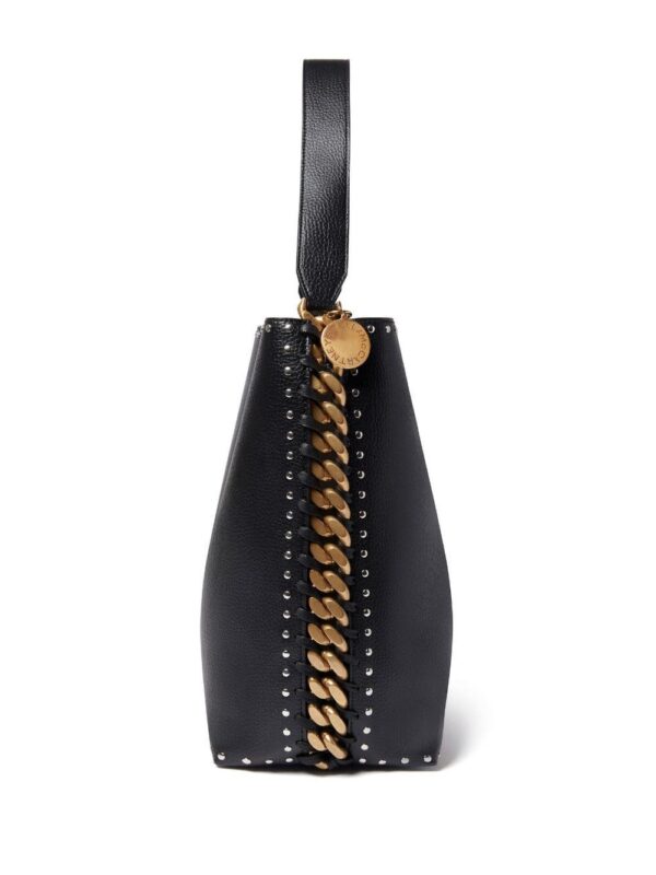 Stella McCartney Frayme stud-embellished tote bag