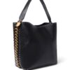 Stella McCartney Frayme stud-embellished tote bag