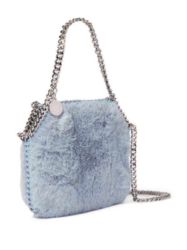 20149634_50358341_1000.jpg Stella McCartney mini Falabella faux-fur tote bag