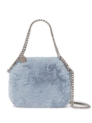 20149634_50358456_1000.jpg Stella McCartney mini Falabella faux-fur tote bag