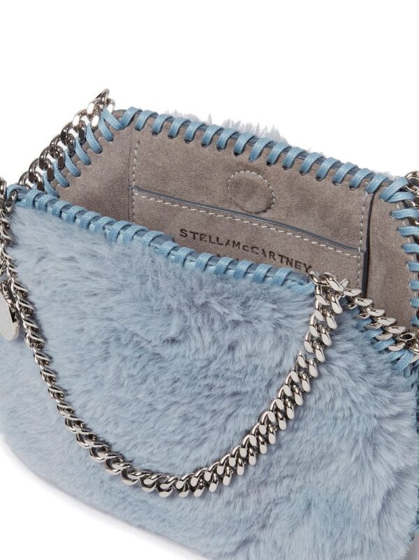 20149634_50358860_1000.jpg Stella McCartney mini Falabella faux-fur tote bag