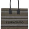20150581_50146106_1000.jpg Ferragamo Signature (L) striped tote bag