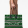 20150586_50144670_1000.jpg Ferragamo large jacquard striped tote bag