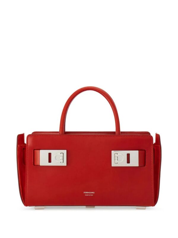 20150596_51073360_1000_3034c2f2-0d6d-4043-9dbb-7079d498ba5f.jpg Ferragamo small Gancini buckles leather tote bag