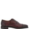 Ferragamo  square-toe leather oxford shoes