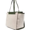 DKNY logo-plaque cotton tote bag