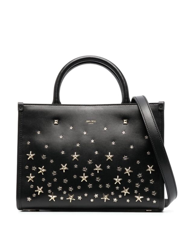 20179748_50429589_1000.jpg Jimmy Choo small Avenue studded leather tote bag