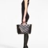 Off-White small cut-out Diag tote bag