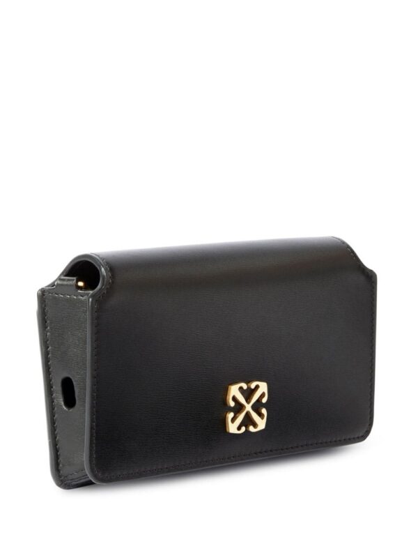 Off-White Jitney leather crossbody bag