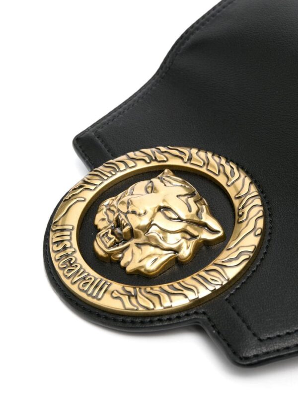20226217_50689036_1000.jpg Just Cavalli logo-plaque shoulder bag