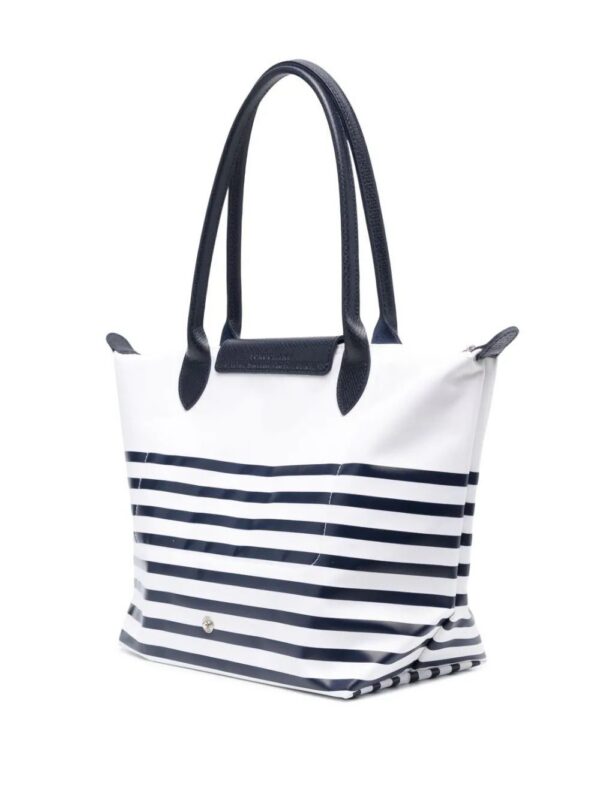 20233447_50288753_1000.jpg Longchamp medium Le Pliage striped tote bag