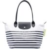 20233447_50288773_1000.jpg Longchamp medium Le Pliage striped tote bag