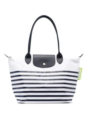 20233447_50288773_1000.jpg Longchamp medium Le Pliage striped tote bag