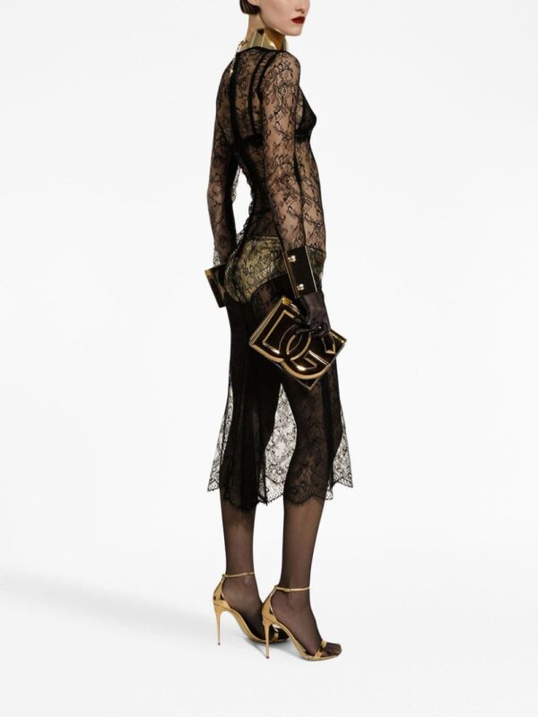 20235730_50884056_1000.jpg Dolce & Gabbana logo-embossed metallic-effect bag