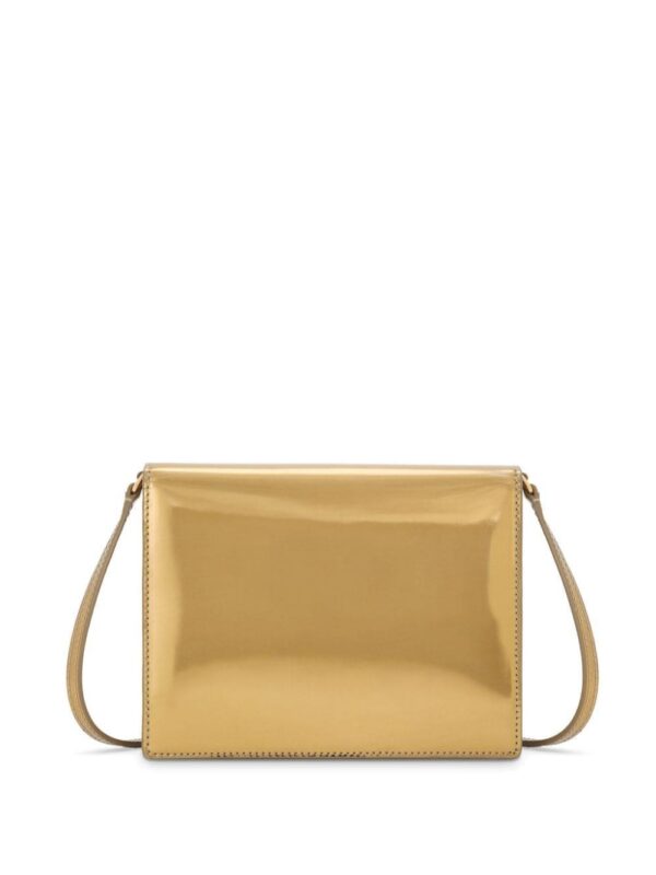 20235730_50884066_1000.jpg Dolce & Gabbana logo-embossed metallic-effect bag