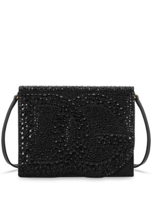 20236680_51482540_1000.jpg Dolce & Gabbana DG Logo rhinestone-embellished crossbody bag