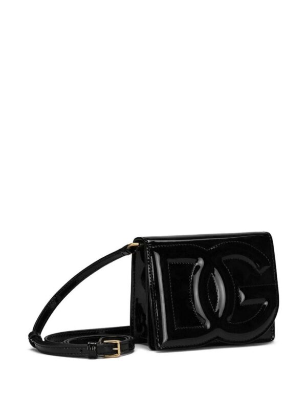 20236682_51483282_1000.jpg Dolce & Gabbana DG patent-leather crossbody bag