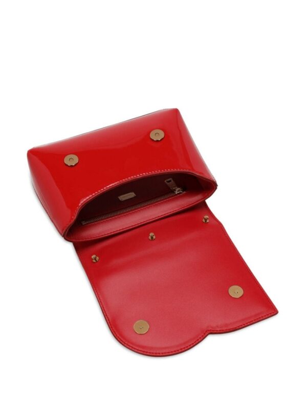 Dolce & Gabbana logo-embossed leather bag