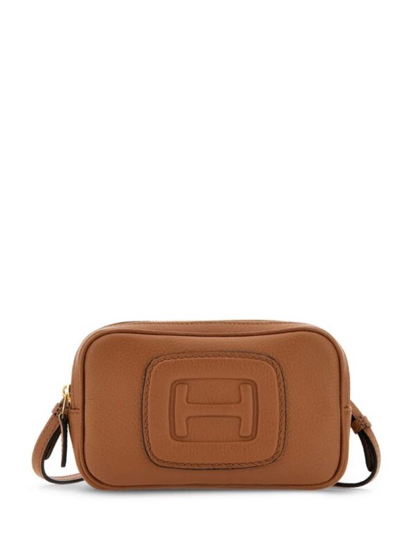20239395_50538828_1000.jpg Hogan mini H-bag logo-embossed leather bag