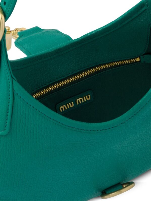 Miu Miu  Madras leather shoulder bag
