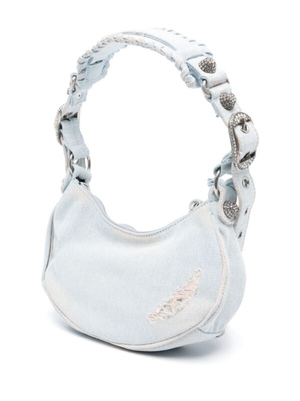 20247089_53758991_1000.jpg Balenciaga XS Le Cagole denim shoulder bag