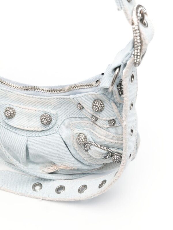 20247089_53759004_1000.jpg Balenciaga XS Le Cagole denim shoulder bag