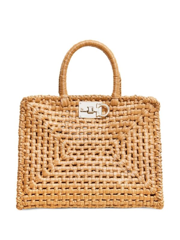 20249962_51724364_1000.jpg Ferragamo Studio Box raffia tote bag