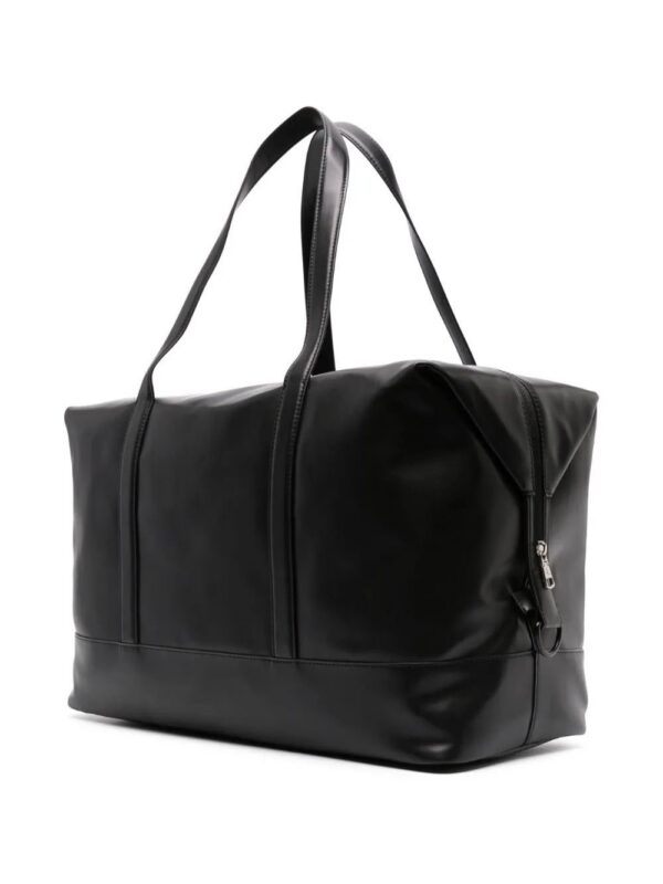 Calvin Klein Jeans  Square Logo faux-leather duffle bag