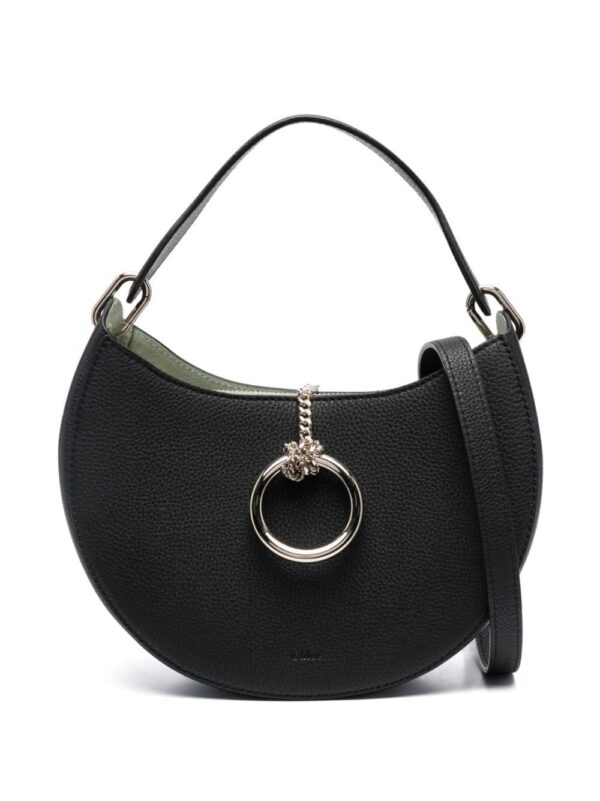 20271191_50308580_1000.jpg Chloé small Arlene ring-embellished tote bag