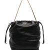 20272805_52110694_1000.jpg Moschino Shopper logo-appliqué leather shoulder bag