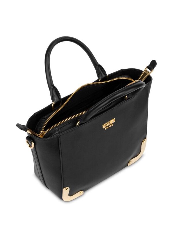 20273461_51935687_1000.jpg Moschino logo-lettering leather shoulder bag