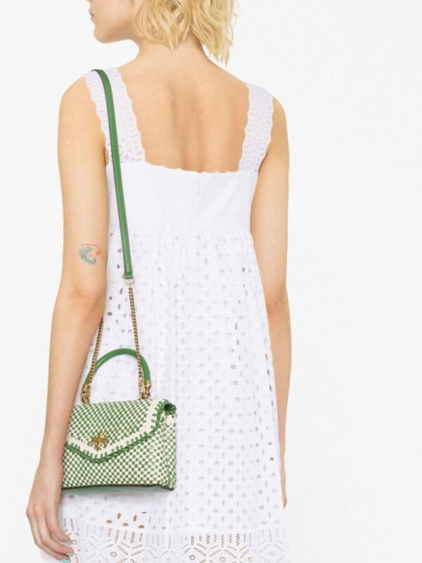Tory Burch mini Kira woven tote bag