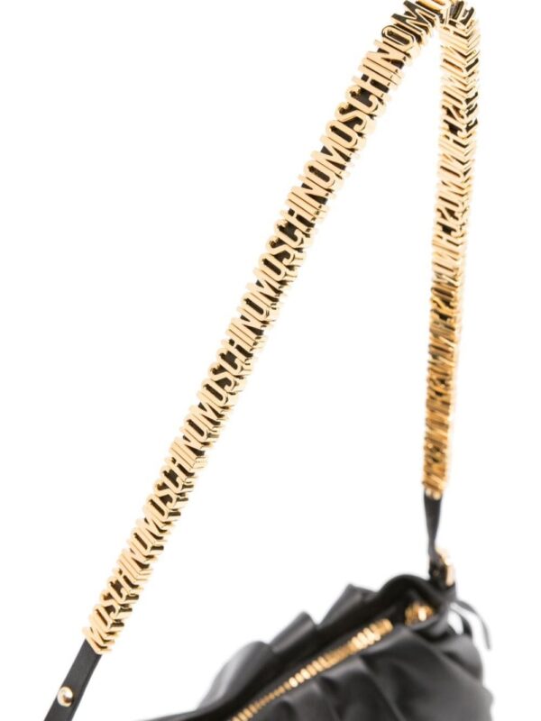 20274472_52002720_1000.jpg Moschino logo-appliqué leather shoulder bag