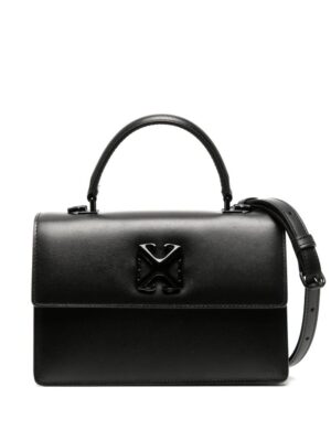Off-White Jitney logo-plaque tote bag