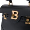 Balmain B-Buzz 23 leather tote bag