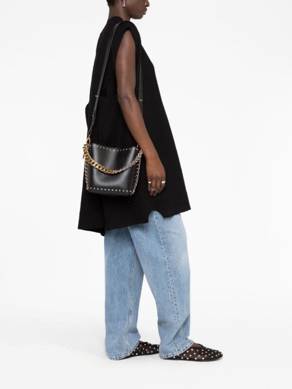 20326856_50388460_1000.jpg Stella McCartney Frayme studded bucket bag