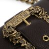Versace Jeans Couture Baroque buckle shoulder bag
